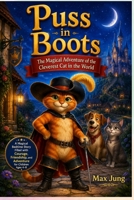 Puss in Boots: The Magical Adventure of the Cleverest Cat in the World: A Magical Bedtime Story Filled with Courage, Friendship, and Adventure for Children Ages 4–8 B0HFQXVSBX Book Cover