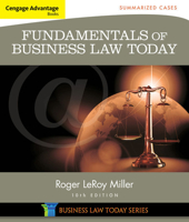 Fundamentals of Business Law Today: Summarized Cases 1305075447 Book Cover