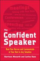 The Confident Speaker 0071481494 Book Cover