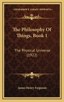 The Philosophy of Things 1021744255 Book Cover