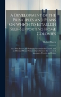 A Development of the Principles and Plans On Which to Establish Self-Supporting Home Colonies: As a Most Secure and Profitable Investment for Capital, ... the Causes of Ignorance, Poverty, and Crime 1020639636 Book Cover