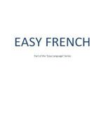 Easy French 1500791768 Book Cover