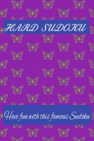 Hard Sudoku: SUDOKU great for memory training B0848BP3GY Book Cover