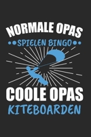 Normale Opas spielen Bingo Coole Opas Kiteboarden: Tischtennis & Tischtennisspieler Notizbuch 6'x9' Kalender Geschenk für Ping Pong & Schmetterhand (German Edition) 1677850663 Book Cover