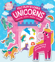 Felt Play & Learn Unicorns (Touchy-Feely Felt Play & Learn) 1835550207 Book Cover