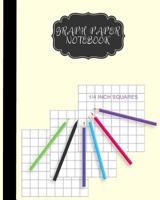 Graph Paper Notebook 1/4 inch squares: Graph Paper Composition Book For Children and Women 8 x 10 inch, 122 Pages 1725528371 Book Cover
