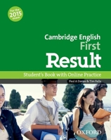 Cambridge English First Result Student Book and Online Practice Test 0194511928 Book Cover