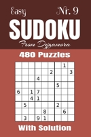 Easy Sudoku Nr.9: 480 puzzles with solution 1695749170 Book Cover