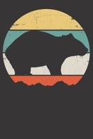 Notebook: Wombat Dot Grid 6x9 120 Pages 1088862101 Book Cover