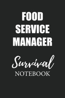 Food Service Manager Survival Notebook: Small Undated Weekly Planner for Work and Personal Everyday Use Habit Tracker Password Logbook Music Review Playlist Diary Journal 1706321767 Book Cover