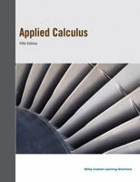 Applied Calculus Fifth Addition 1118874110 Book Cover