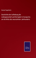 Geschichte Der Aufhebung Der Leibeigenschaft Und Horigkeit in Europa. 1144831504 Book Cover