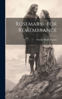 Rosemary--for Remembrance 1022089161 Book Cover