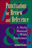 Punctuation for Review and Reference 0844208175 Book Cover