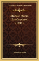 Morike-Storm Briefwechsel (1891) 1120419239 Book Cover