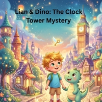 Lian & Dino: The Clock Tower Mystery: A Children's Story About Creative Thinking, Teamwork, and Magical Adventure B0H1WB8SM5 Book Cover