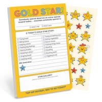 Gold Star! Playtime Pad with Sticker Sheet 1683495608 Book Cover