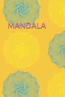Mandala: Dot Grid Journal or Notebook (6x9 inches) with 120 Pages Notizbuch 1695994701 Book Cover