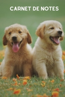 Carnet de notes: Carnet de notes chiots - 120 pages lign�es - Format 15,24 cm X 22,8 cm 1673639291 Book Cover
