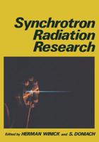 Synchrotron Radiation Research 1461580005 Book Cover