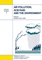 Air Pollution, Acid Rain and the Environment: Report Number 18 9401077274 Book Cover