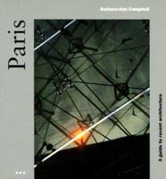 Paris: A Guide to Recent Architecture 3895086428 Book Cover