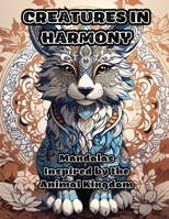 Creatures in Harmony: Mandalas Inspired by the Animal Kingdom 1088270697 Book Cover