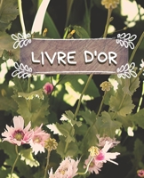 Livre d'Or: LIVRE DOR original pour �v�nement Les 200 pages blanches sont encadr�es d'un fin liser� gris clair �l�gant 19 x 23,5 cm - 200 pages - couverture souple 1700627082 Book Cover