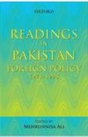 Readings in Pakistan Foreign Policy, 1971-1978 0195793935 Book Cover