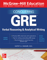 Conquering GRE Verbal Reasoning and Analytical Writing, Second Edition 1260462536 Book Cover