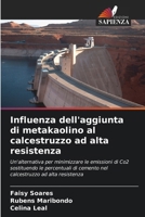 Influenza dell'aggiunta di metakaolino al calcestruzzo ad alta resistenza: Un'alternativa per minimizzare le emissioni di Co2 sostituendo le ... ad alta resistenza (Italian Edition) 6207642899 Book Cover