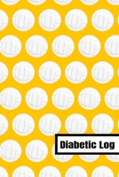 Diabetic Log: Weekly Blood Sugar Record Book For 2 Years Of Readings For Volleyball Player Fans And Coach 169918934X Book Cover