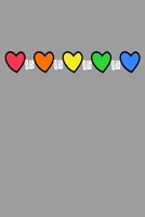 Love Is Love LGBTQ Notebook: Blank Lined Journal (Best LGBTQ Gift): 6 x 9 inches // 120 Lined Blank Pages // College Ruled 1710085908 Book Cover