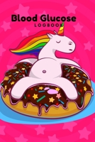Blood Glucose Logbook:: Weekly Food and Blood Sugar Journal, Logbook for Recording Blood Glucose Levels 110 Pages (For kids) 1670259331 Book Cover