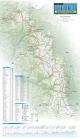 John Muir Trail Wall Map - Laminated (15 x 26 inches) (Erik the Black’s Hiking Maps) B0GF4D9K6Z Book Cover