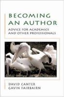 Becoming an Author: Advice for Academics and Other Professionals 0335202756 Book Cover