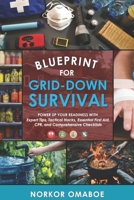 Blueprint for Grid-Down Survival: Power up Your Readiness with Expert Tips, Tactical Hacks, Essential First Aid, CPR, and Comprehensive Checklists B0DRYD4ZKB Book Cover