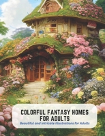 Colorful Fantasy Homes for Adults: Beautiful and Intricate Illustrations for Adults B0C5KNG6NB Book Cover