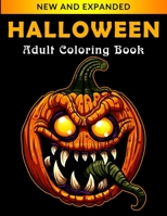 Halloween Adult Coloring Book: Cute Spooky, Fun, Tricks and Treats Relaxing Coloring Pages for Adults Relaxation - Halloween Gifts for Adults, Teens, Childrens, Man, Women, Girls and Boys B08L5L1NB3 Book Cover