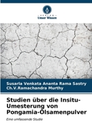 Studien über die Insitu-Umesterung von Pongamia-Ölsamenpulver (German Edition) 6206672018 Book Cover