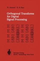 Orthogonal transforms for digital signal processing 3642454526 Book Cover