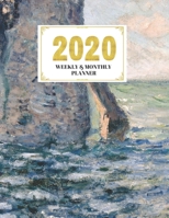 2020 Weekly & Monthly Planner: Planner And Journal Organizer 2020 | Planner Calendar 2020 1660537096 Book Cover