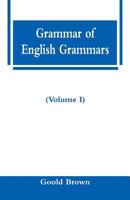 Grammar of English Grammars 9353292034 Book Cover