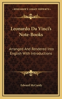 Leonardo Da Vinci's Note-Books - Arrange 1432561634 Book Cover
