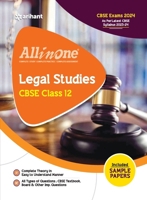 Arihant All In One Class 12th Legal Studies for CBSE Exam 2024 935889380X Book Cover