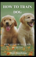 How to Train Dog: Why and How Your Dog Loves You B098GYT51Z Book Cover