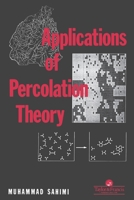 Applications Of Percolation Theory 0748400761 Book Cover