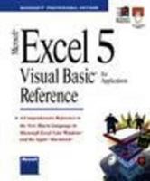 Microsoft Excel: Visual Basic for Applications Reference (MS Reference Library)