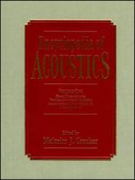 Handbook of Acoustics, 1 0471177679 Book Cover