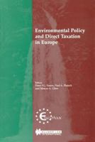 Environmental Policy and Direct Taxation in Europe 9041197737 Book Cover